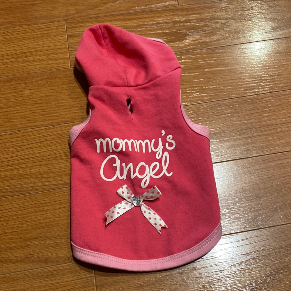 Small hoodie for dogs